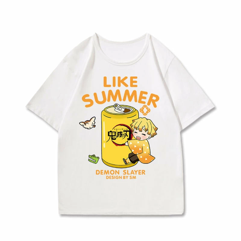 New Demon Slayer Like Summer T-shirt 2 New Demon Slayer Like Summer T-shirt - Image 2