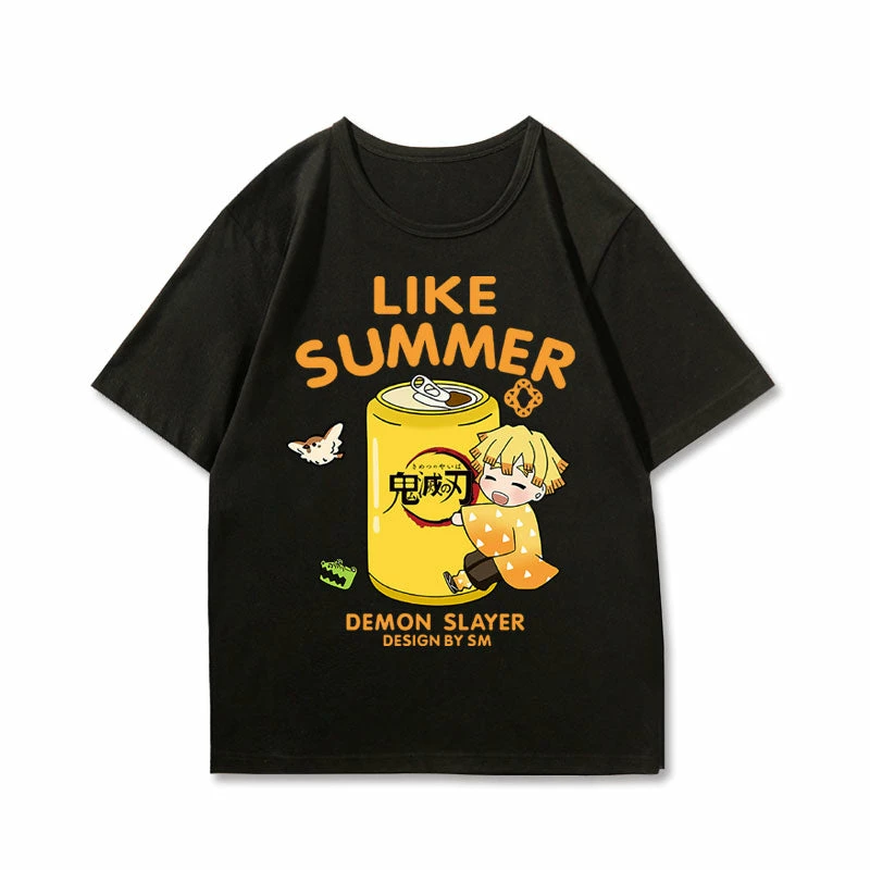 New Demon Slayer Like Summer T-shirt 5 New Demon Slayer Like Summer T-shirt - Image 5