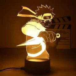 New Naruto Illusion Action Figure LED Lamp