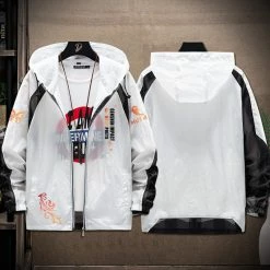 Circumtoy Genshin Impact Hutao Zip Up Windbreaker Jacket