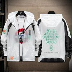Circumtoy Genshin Impact Kazuha Zip Up Windbreaker Jacket