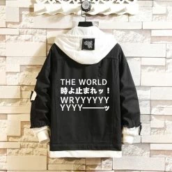 Circumtoy Jojo Black Layered Hooded Denim Jacket -accessories outlet store O1CN01RhgFhX1FZV6bGPWqL 3043960501 0 cib 2048x