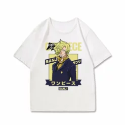 New One Piece Character With Logo White Summer T-shirt -accessories outlet store O1CN01SAd14G1UJDJm9Nhny 2206485662496 2048x