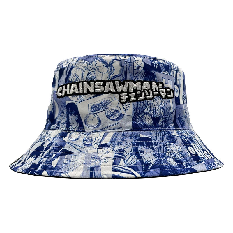 Circumtoy Chainsaw Man Double-sides Fisherman’s Hat 2 Circumtoy Chainsaw Man Double-sides Fisherman’s Hat - Image 2
