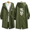 New Attack On Titan Mid Length Trench Coat