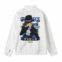 Circumtoy One Piece Character Printing White Denim Jacket -accessories outlet store O1CN01hek7Cu1aNESrSIaZI 2206841533317 2048x