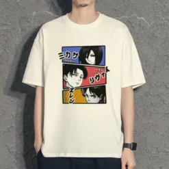 New Attack On Titan Fights In Wave Summer T-shirt -accessories outlet store O1CN01oIRk2A24PvIpBKqL4 1114367384 2048x