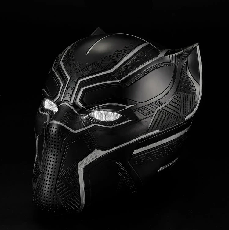 New Black Panther 1:1 Helmet Touchable 1 New Black Panther 1:1 Helmet Touchable