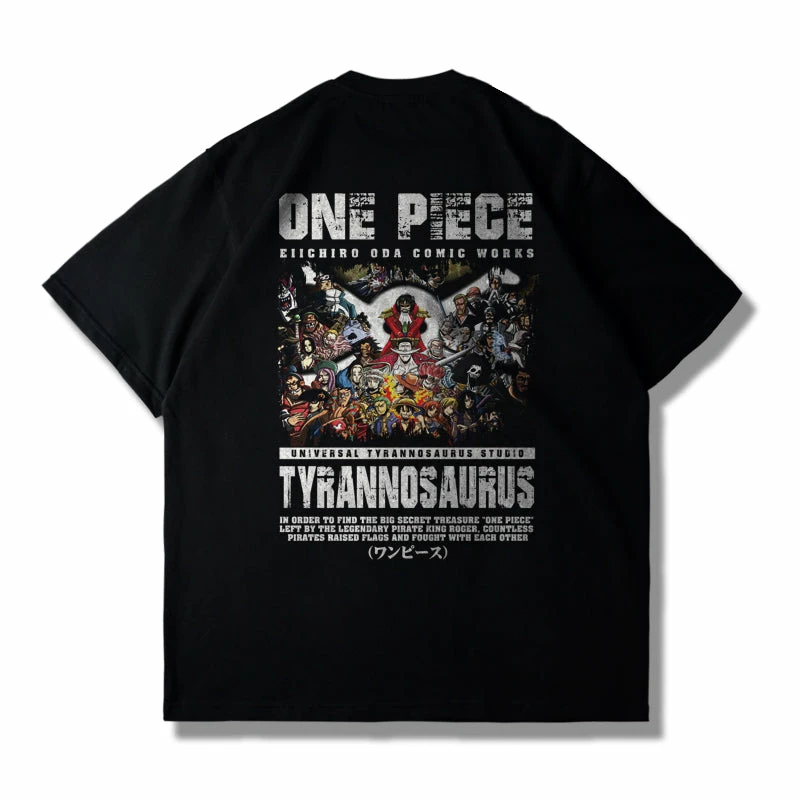 New One Piece Comic Style Summer T-shirt 5 New One Piece Comic Style Summer T-shirt - Image 5