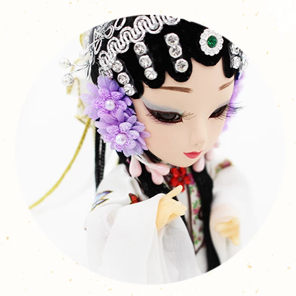 Circumtoy Handmade Chinese Silk Doll - Du Li Niang 3 Circumtoy Handmade Chinese Silk Doll - Du Li Niang - Image 3