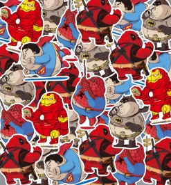 Circumtoy Marvel & DC Comics Superheroes Stickers -accessories outlet store QQ 20190108084655 2048x