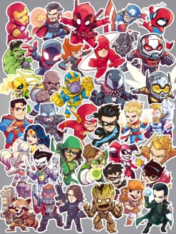 Circumtoy Marvel & DC Comics Superheroes Stickers -accessories outlet store QQ 20190108090053 2048x