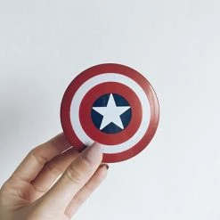 Circumtoy Captain America Shield Contact Case