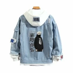 New Jujutsu Kaisen Stylish Hooded Denim Jacket -accessories outlet store TogeInumaki 2048x