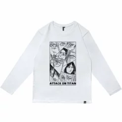 New Survey Corps Eren & Levi Long-sleeve T-shirt -accessories outlet store all 2048x