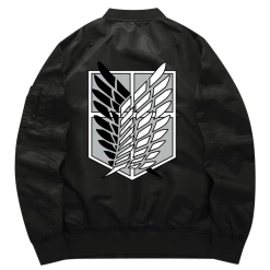 New Attack On Titan Baseball Jacket -accessories outlet store aotbaseballblack 2048x