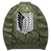 New Attack On Titan Baseball Jacket