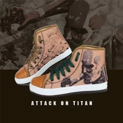 New Attack On Titan High-Top Casual Shoes