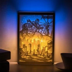 Circumtoy Marvel Avengers Paper Sculpture 3D Lamp
