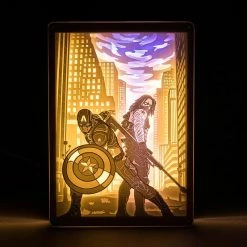 Circumtoy Marvel Avengers Paper Sculpture 3D Lamp -accessories outlet store av7 2048x