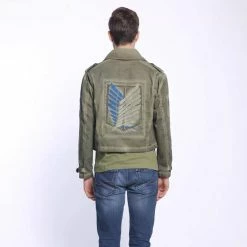 Cosplay Attack On Titan Live-Action Movie Eren Jaeger Jacket -accessories outlet store back 13ed8997 67cf 4a83 bf02 0ca9584aaec3 2048x