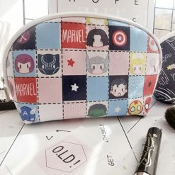 Circumtoy The Avengers / Thorki / Batman & Superman Zippered Makeup Bag