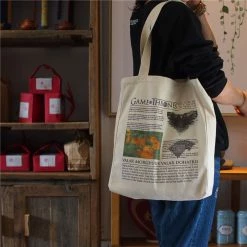 Circumtoy Game Of Thrones Canvas Tote Bag - Valar Morghulis -accessories outlet store bag3 8e711793 9bfd 477f 91fb adf33613209e 2048x