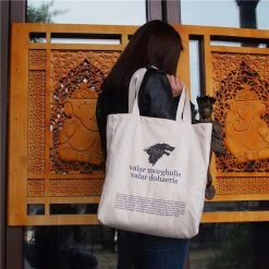 Circumtoy Game Of Thrones Canvas Tote Bag - Valar Morghulis -accessories outlet store bag4 0ab739ad 4030 44e8 b0ae 3c55f9ed7669 2048x