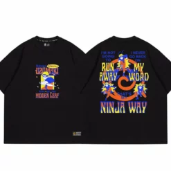 New Naruto Uzumaki Ninja Way Summer T-shirt -accessories outlet store black 210e5329 5719 49f1 b6b8 87ac7748a1e0 2048x