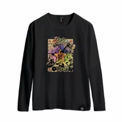New JoJo's Bizarre Adventure Six JoJos Long-Sleeve T-shirt -accessories outlet store black 9e8593b8 37ad 4552 9720 6be81d0a7b69 2048x