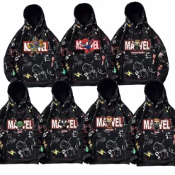 New Marvel Avengers And Logo Unisex Pullover Hoodie -accessories outlet store black hoodie 178e973c 22d8 478f 8c22 5f164975995c 2048x