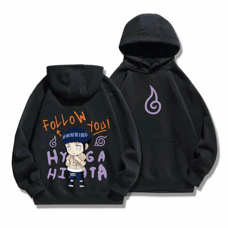 New Chibi Naruto & Hinata Matching Couples Graffiti Hoodie 7 New Chibi Naruto & Hinata Matching Couples Graffiti Hoodie - Image 7