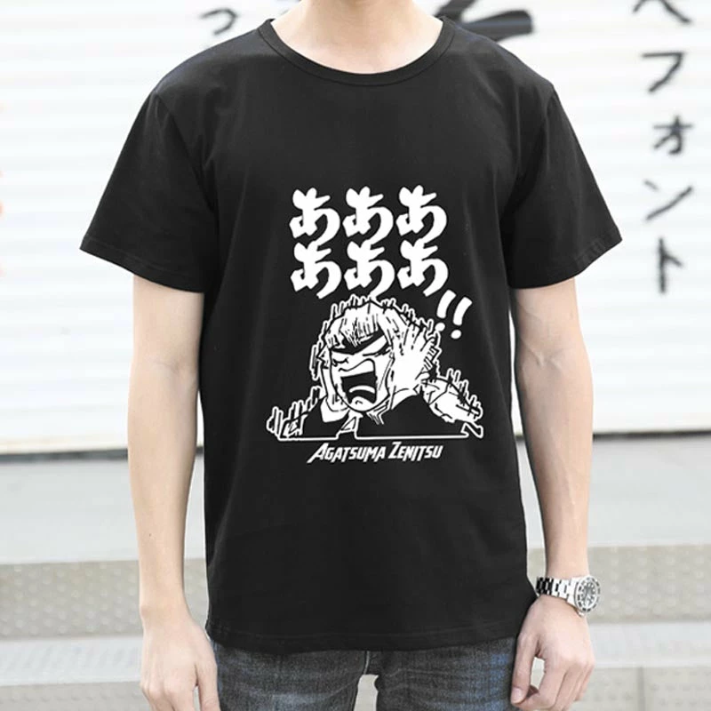 New Demon Slayer Zenitsu Agatsuma Yelling Summer T-shirt 8 New Demon Slayer Zenitsu Agatsuma Yelling Summer T-shirt - Image 8