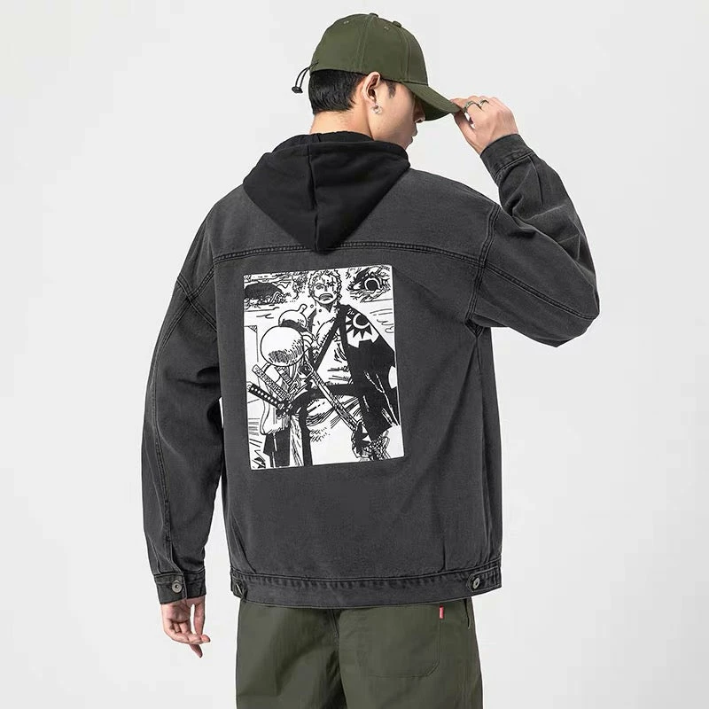 Circumtoy Wano Country Roronoa Zoro Denim Jacket 10 Circumtoy Wano Country Roronoa Zoro Denim Jacket - Image 10