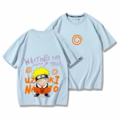 New Chibi Naruto & Hinata Matching Couples Graffiti Summer T-shirt -accessories outlet store bluenaruto 2048x