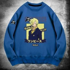 New One Piece Straw Hat Crew Members Pullover Sweatshirt -accessories outlet store bluesanji 2048x