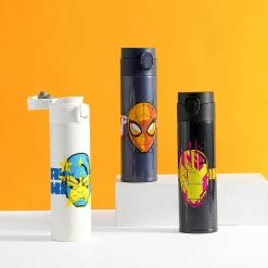 New Miniso Avengers Icon Stainless Steel Vacuum Bottle