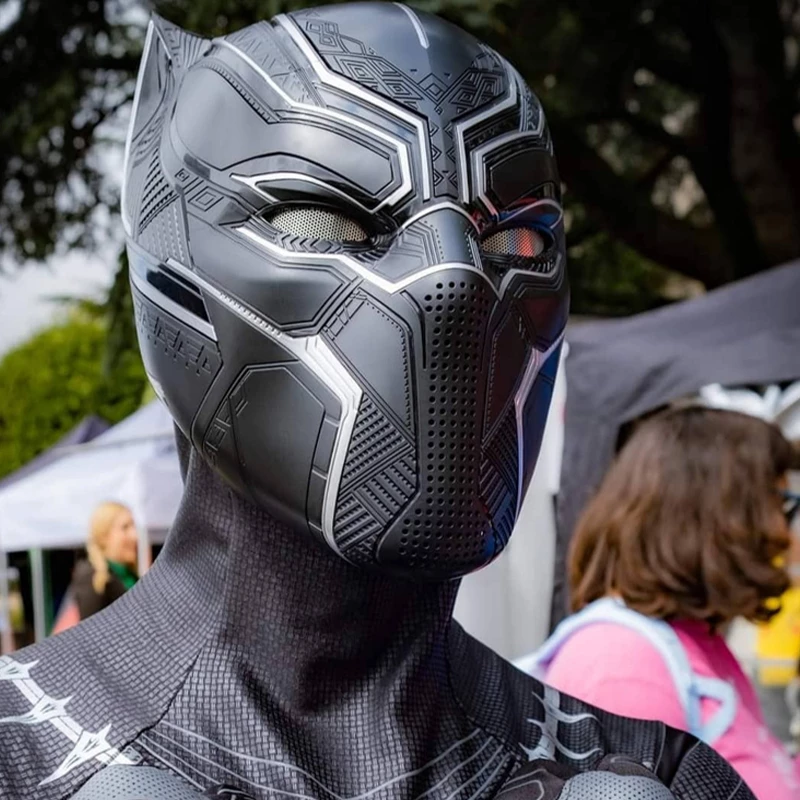 New Black Panther 1:1 Helmet Touchable 4 New Black Panther 1:1 Helmet Touchable - Image 4