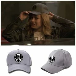Circumtoy Captain Marvel SHIELD Logo Baseball Cap