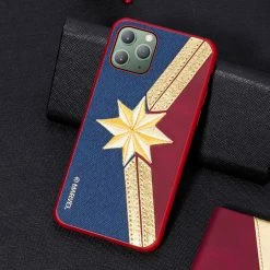 New Captain America & Captain Marvel Embroidery IPhone & IPad Case -accessories outlet store captain marvel iphone 11 2048x