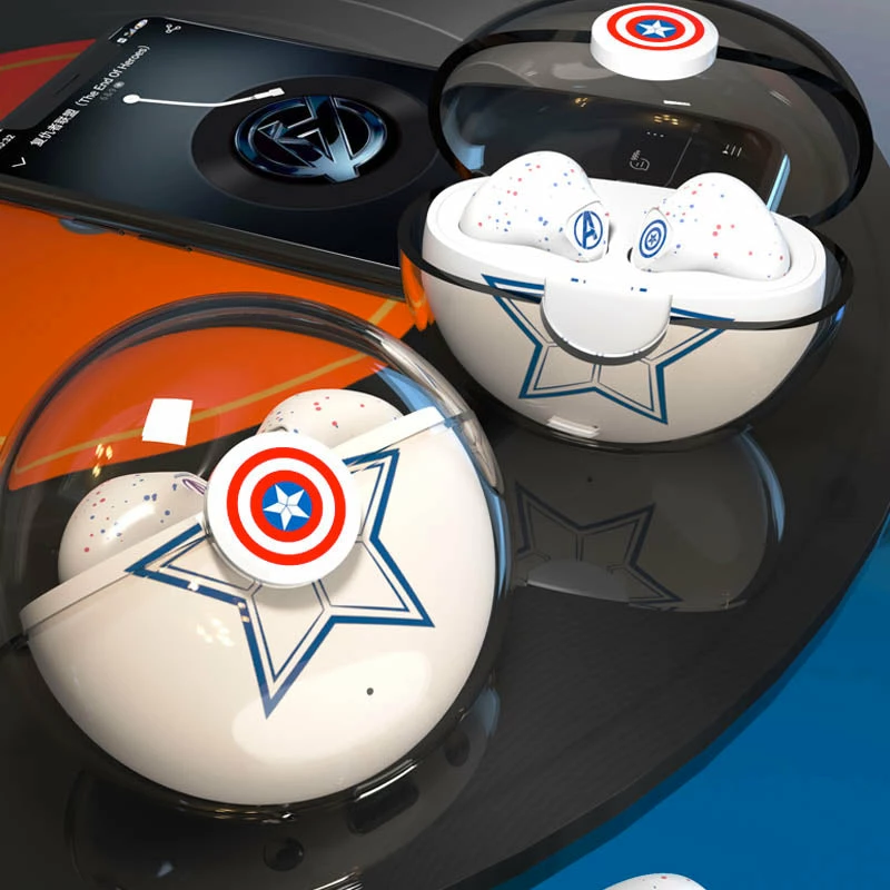 New Avengers Bluetooth Wireless In-Ear Headset With Transparent Cover 2 New Avengers Bluetooth Wireless In-Ear Headset With Transparent Cover - Image 2