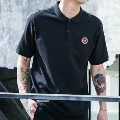 New Marvel Avengers Embroidery Polo Shirt