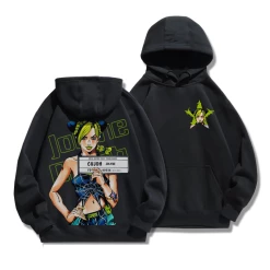 Circumtoy JoJo's Bizarre Adventure Hoodie -accessories outlet store cujohblack 2048x