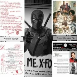 Sales Deadpool Movie Props Top Secret Files