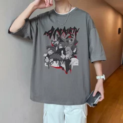 New Bloody Naruto Shippuden Family Summer T-shirt -accessories outlet store darkgrey 653cabaf 690d 4959 bedb 9743b31e94de 2048x