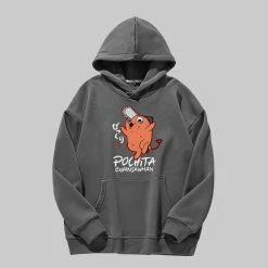 New Chainsaw Man Pochita Hoodie -accessories outlet store darkgrey 7fa67316 9eef 489e b3bc 05533cdb500c 2048x