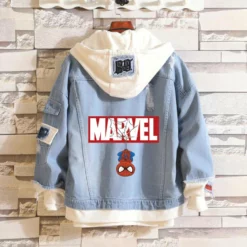 Circumtoy Marvel Avengers Hooded Denim Jacket