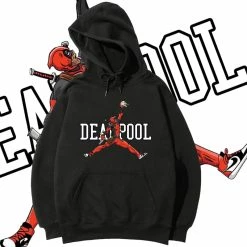 New Deadpool Jumpman Playing Basketball Hoodie