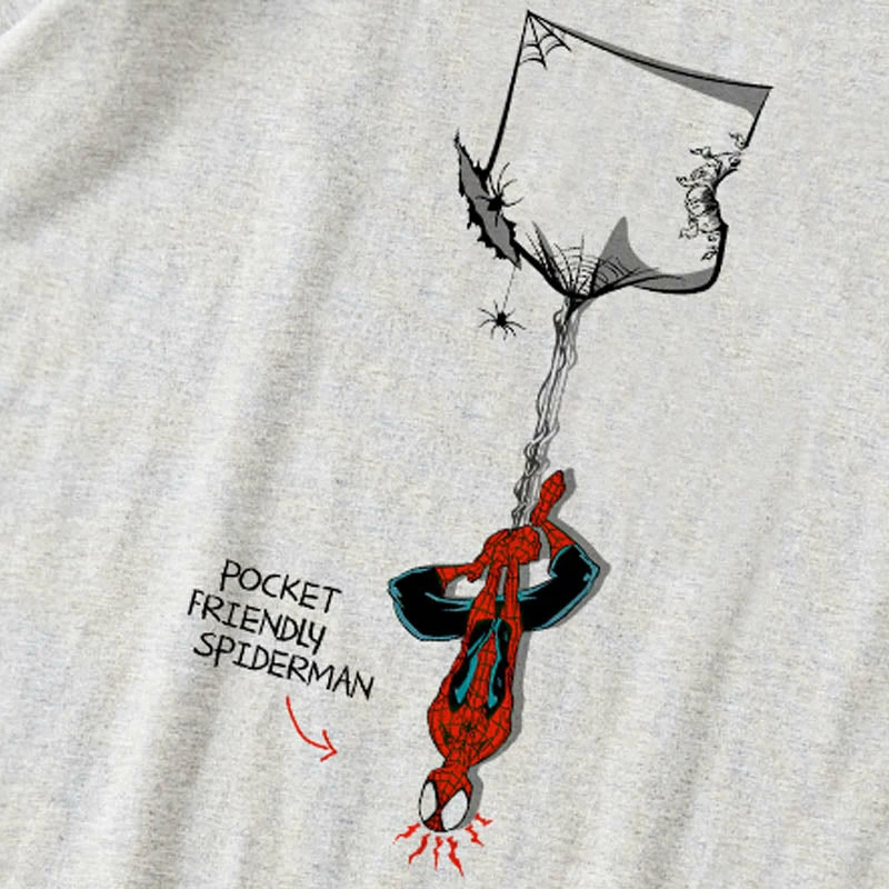 New Hanged Pocket Spiderman Summer T-shirt 5 New Hanged Pocket Spiderman Summer T-shirt - Image 5