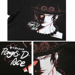 New One Piece Portgas D. Ace Face Summer T-shirt -accessories outlet store details 7dc614bb 2784 455e ad5d 426bbc833b4c 2048x